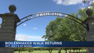 Boilermaker Walk returns in 2022