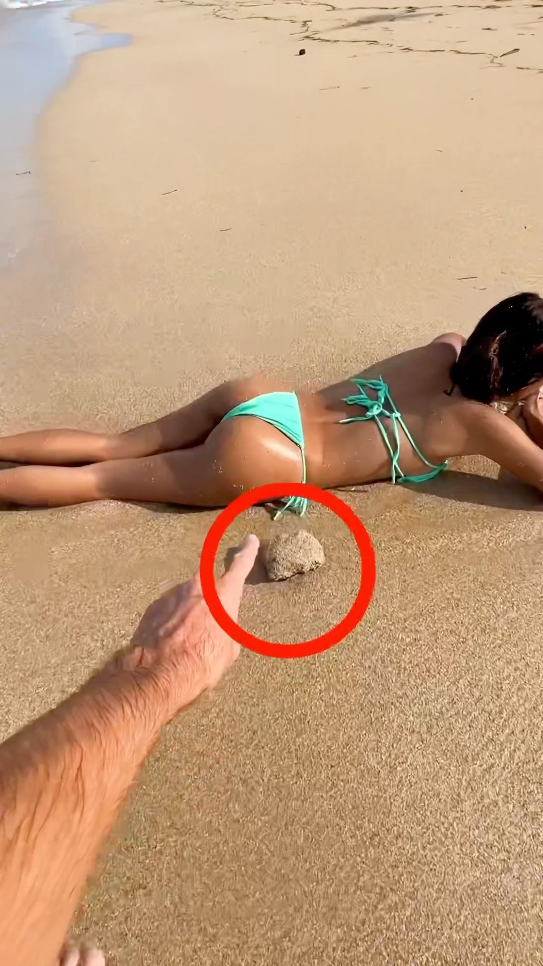 What’s in the sand?! ??️