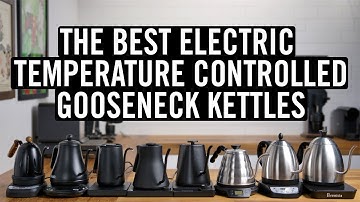 De beste elektrische waterkokers met temperatuurregeling en zwanenhals