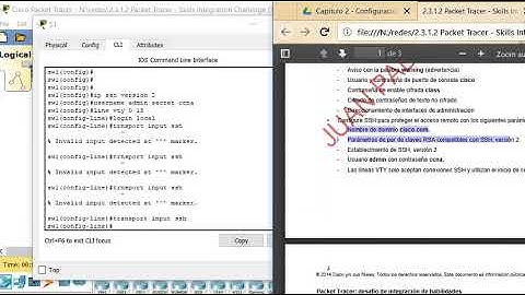 2 3 1 2 Packet Tracer   Skills Integration Challenge Instructions