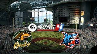 Super Mega Baseball 4 Raw Gameplay - Overdogs vs. Sawteeth - No Commentary
