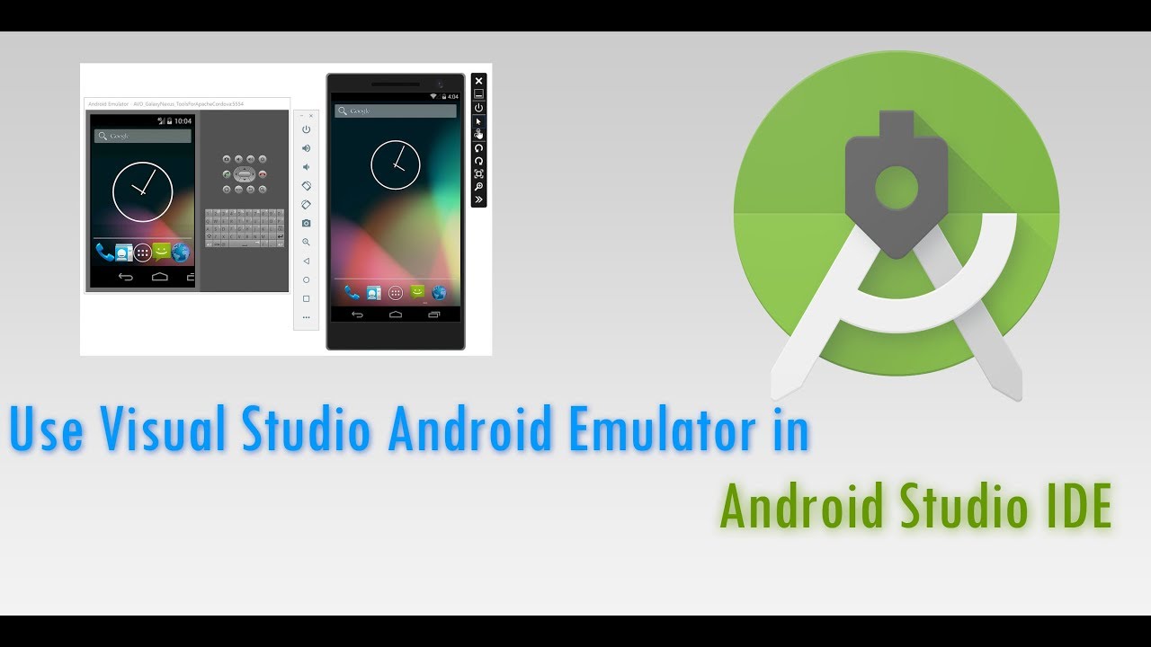 use android studio for emulator