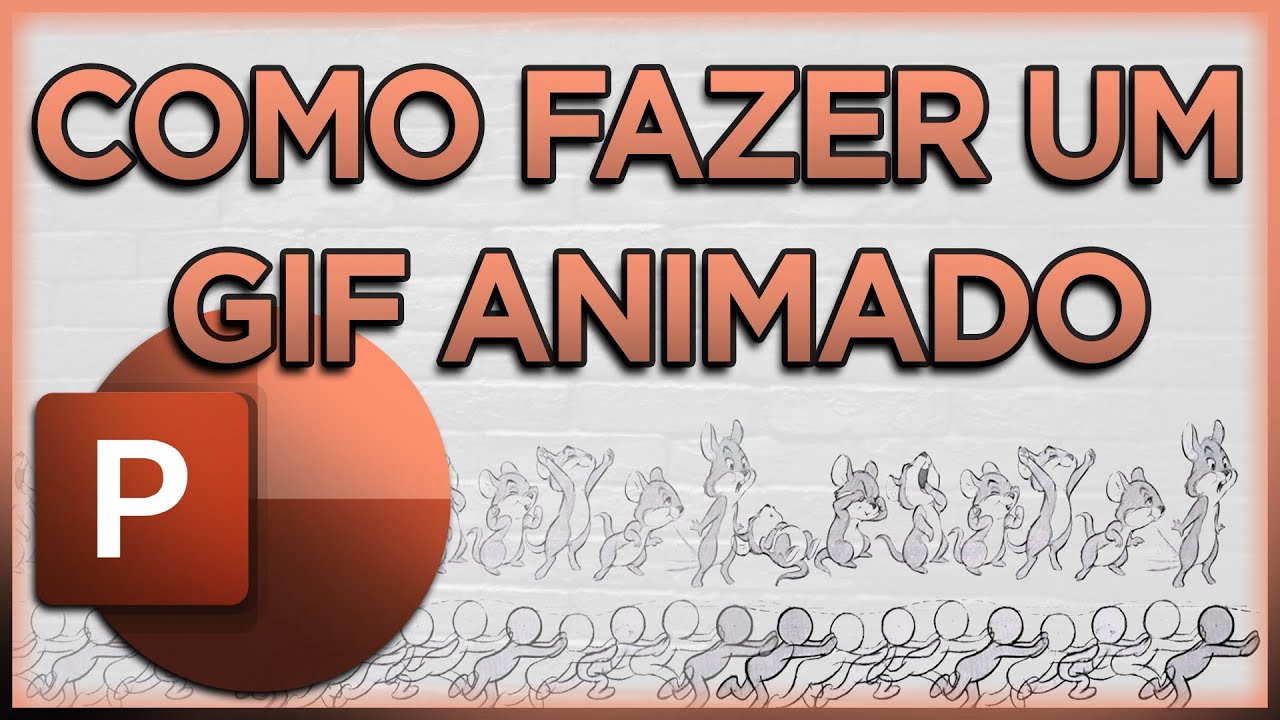 Como fazer um GIF ANIMADO e personalizado pelo PowerPoint 