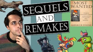 MOST WANTED Sequels and Remakes to Video Games!!