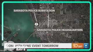 Turn in your guns at the 'Done with guns' event
