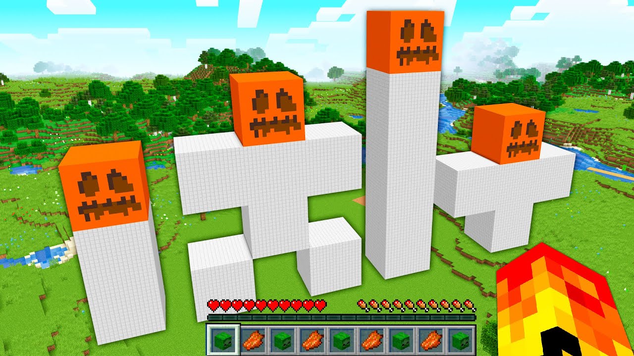 TODOS GOLENS DO MINECRAFT - O FILME