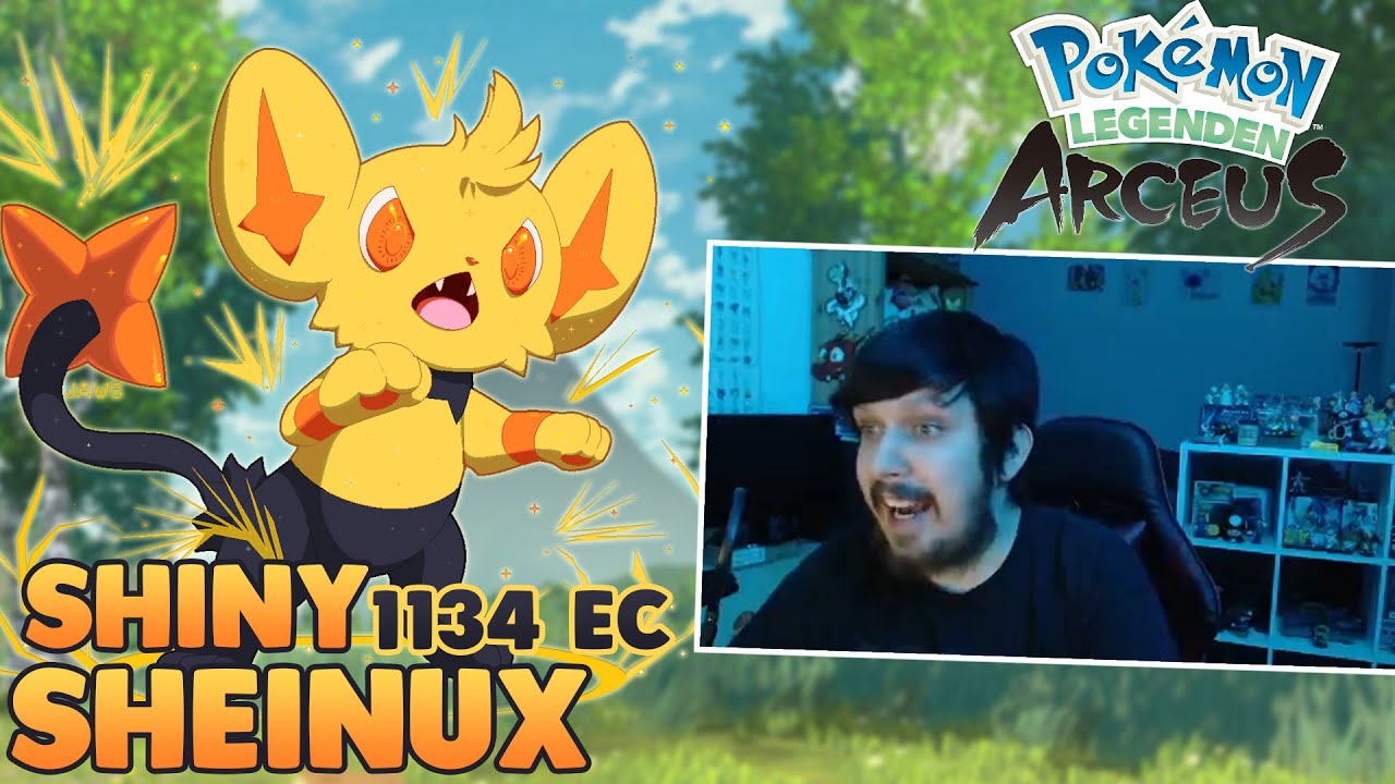 POKÉMON-LEGENDEN ARCEUS: Shiny Sheinux [Twitchmitschnitt]