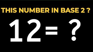 Convert Decimal Number System To Binary Number System | Number System 