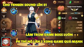 Hơi Thở Mặt Trời - Up Tiếp Cho Tengen Sound E1 Đúng Là Trùm Dame Boss Pk Lượt Nộ Thứ 2 Là Xong Game