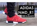 ADIDAS NMD_R1 Red & Black 'BRED PACK' | On-Feet