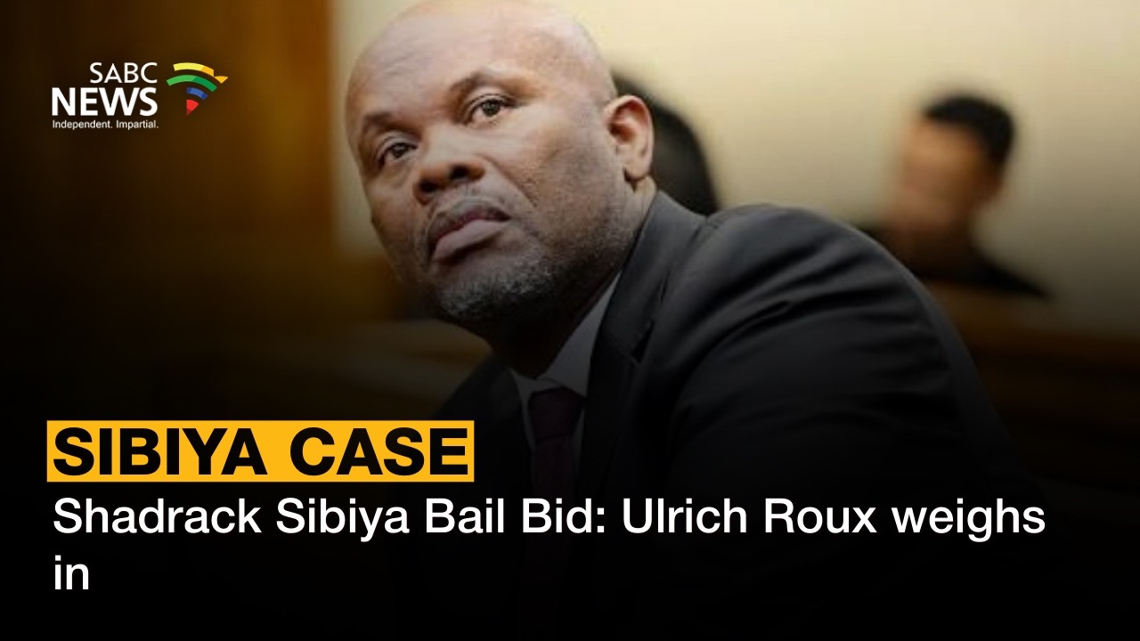 Shadrack Sibiya Bail Bid: Ulrich Roux weighs in