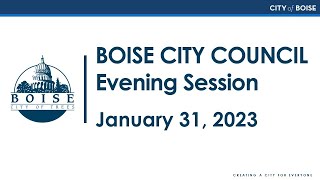 Boise City Council - Evening Session