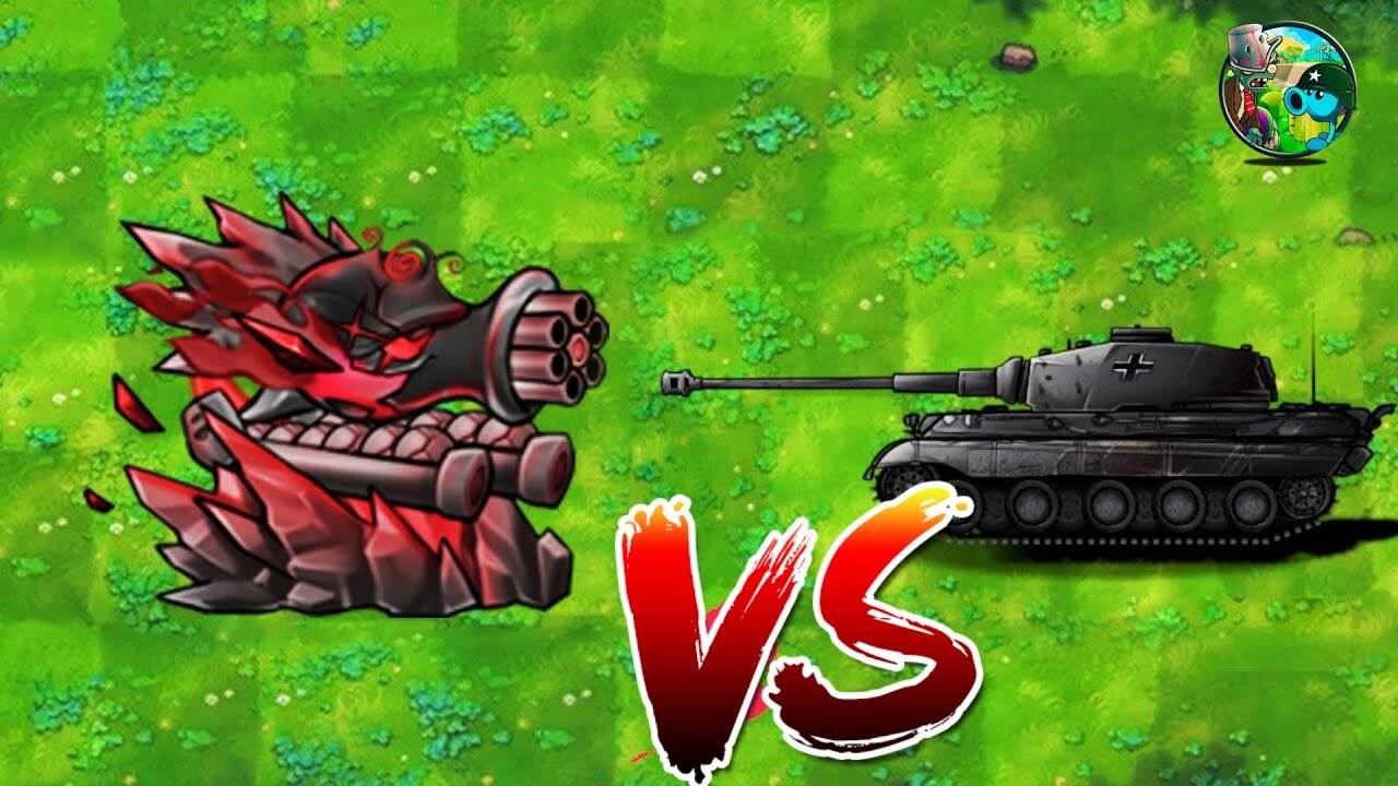 PVZ Fusion 3.2 - All Hypno Plants x5 Vs 1 Tiger King Tank Zombie - Who Will Win?
