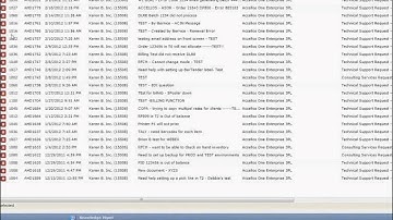 Accellos PTS Helpdesk Tutorial 2 - Logging In and Key Screens