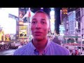 Dante Exum Explores Times Square