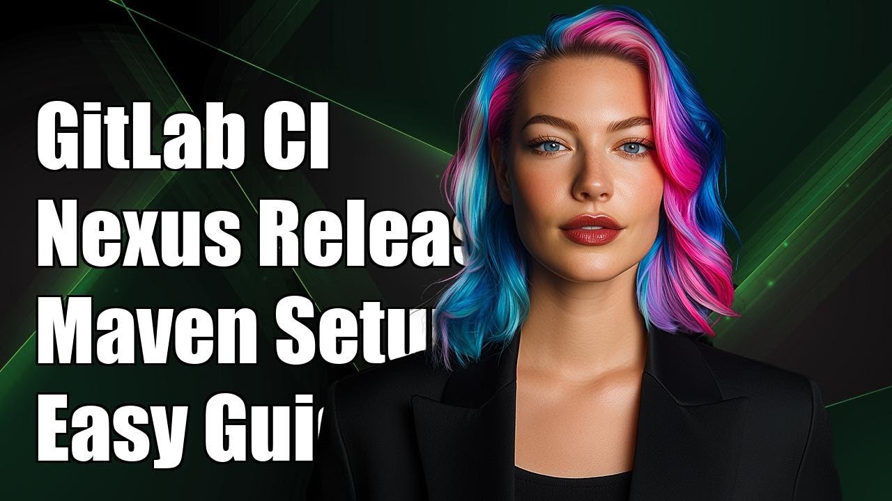 How to configure gitlab ci + nexus release for Maven projects - YouTube