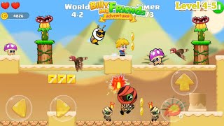 Billy And Friend Jungle Adventure Game Level 4-5 #gaming #youtube #youtubeshorts screenshot 5