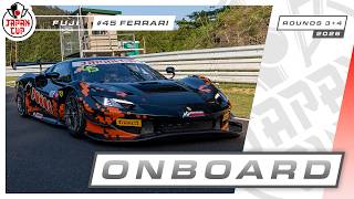 Live Onboard | Race 1 | Fuji | #45 Ponos Racing Ferrari | Japan Cup 2026