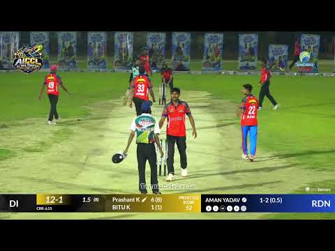 RED DEVIL NOIDA VS DIAMOND | ALL INDIA TENNIS BALL CIRCLE CRICKET LEAGUE