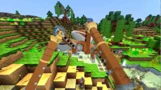 FortressCraft Content Patch 11 - SpiderBot and the Wanderer - Sneak Preview