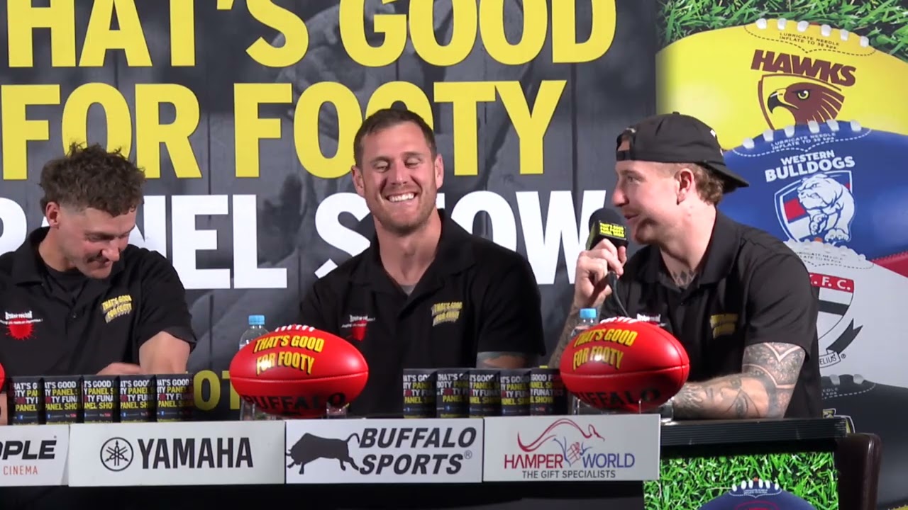 AFL Stars talk career highlights & club life LIVE Footy show THAT'S GOOD FOR FOOTY Collingwood