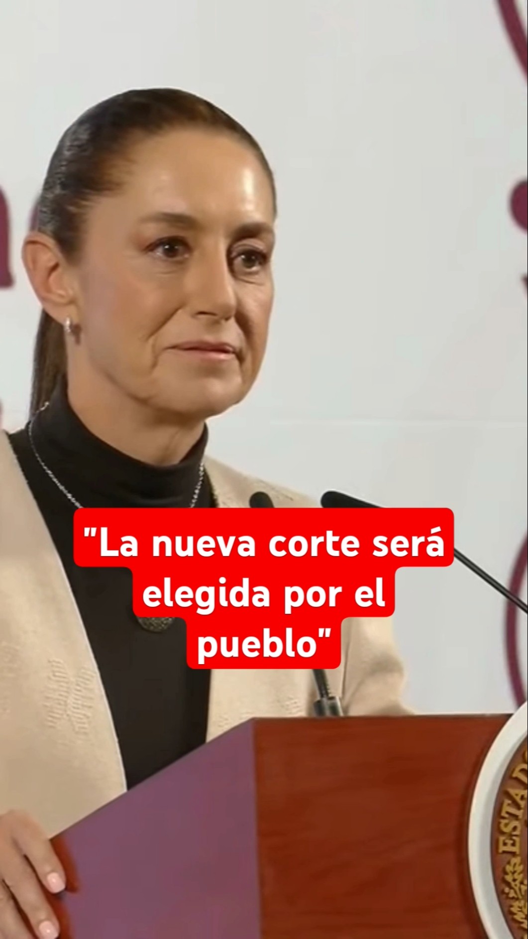Sheinbaum crítica sobre albazos de ministros de la SCJN