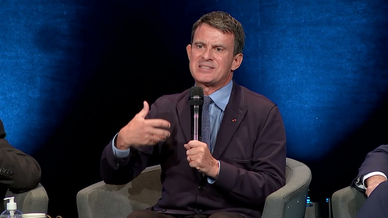 Pleinière d'ouverture Convention Nationale du Crif. Débat entre Manuel Valls et Alain Finkielkraut