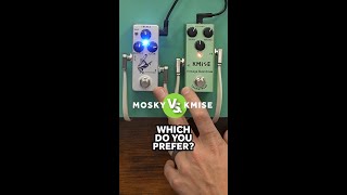 Under $50 Overdrive BATTLE! 🥊 Mosky vs. Kmise which cheap pedal CRUSHES it?!