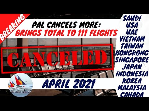 🛑BREAKING: MORE PAL CANCELATIONS, TOTAL NOW AT 111 | CONTACT PAL HOTLINE (02) (+632) 8855-8888