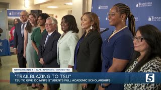 'Trailblazing to TSU' scholarship covers four years of tuition starting fall 2023