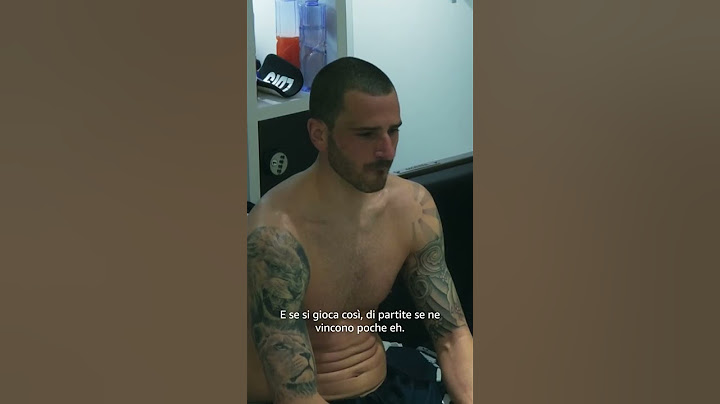 Bonucci e la grinta in spogliatoio