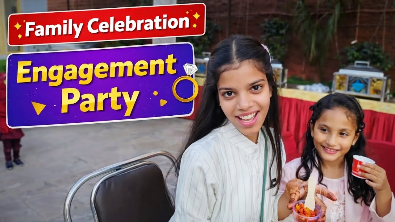 Engagement Party Mein Gaye | Family Engagement Celebration Vlog | Full Masti & Fun #khushidixitvlog 