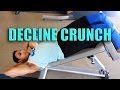 DON'T KILL YOUR BACK  How to do a proper decline crunch