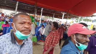 Lagu ko mantan pemain sa juga mantan pelatih Acara pelantikan pengurus kabupaten Sorong Selatan