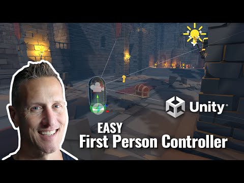 Video: Kako dodati kontroler prve osobe u unity?