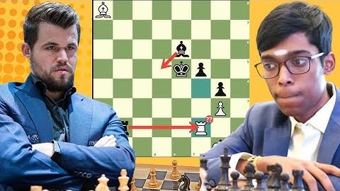 Best Encing Chess Game: 71 By Magnus Carlsen vs Rameshbabu Praggnanandhaa #chess #chessmaster  