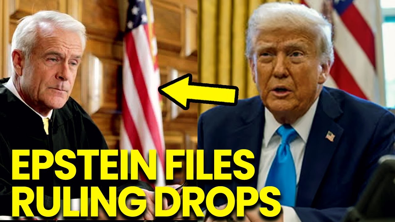 Trump PANICS as Judge RULES in Epstein Files LAWSUIT