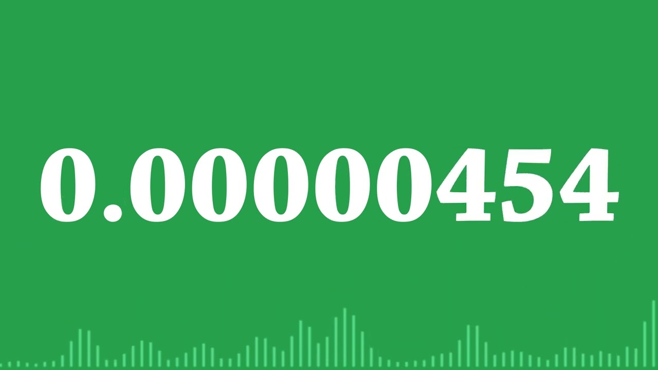 Numbers 0 00010000 to 0 00010000 youtube