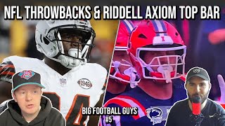 Riddell Axiom Top Bar & NFL Throwbacks! // BFG #5