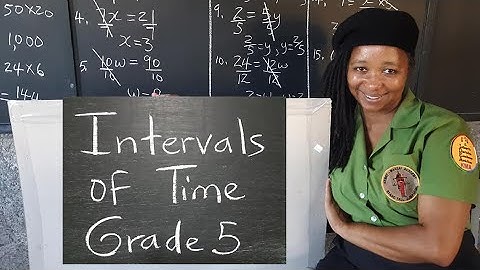PEP Maths. Time: Intervals of Time: Measurement Grade 5 Mathematics. Primary Exit Profile Exam Prep