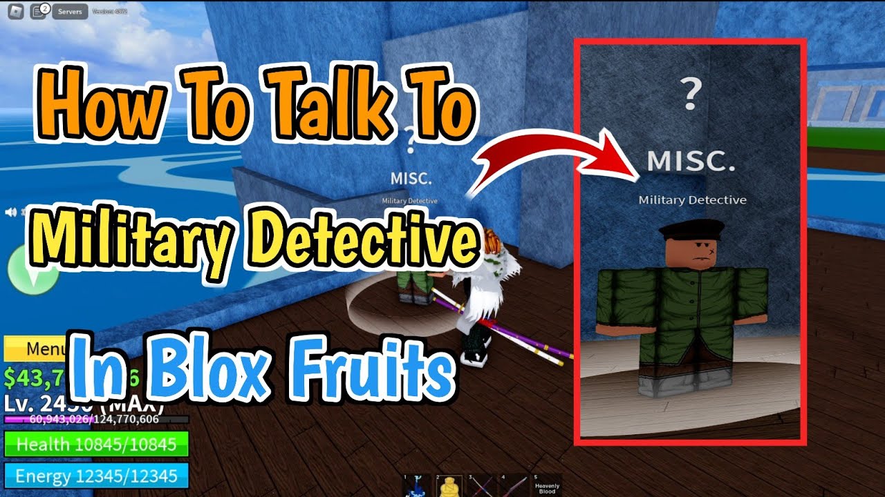 Military Detective, Blox Fruits Wiki