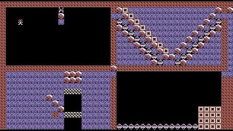 Boulder Dash for fun - Mix of all 4 Intermissions of BD1