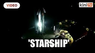 Musk unveils Starship, SpaceX's new Mars rocket prototype