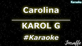 KAROL G - Carolina (Karaoke)