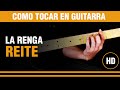 Como tocar Reite de La renga en guitarra FINAL, aprende la cancion bien facil