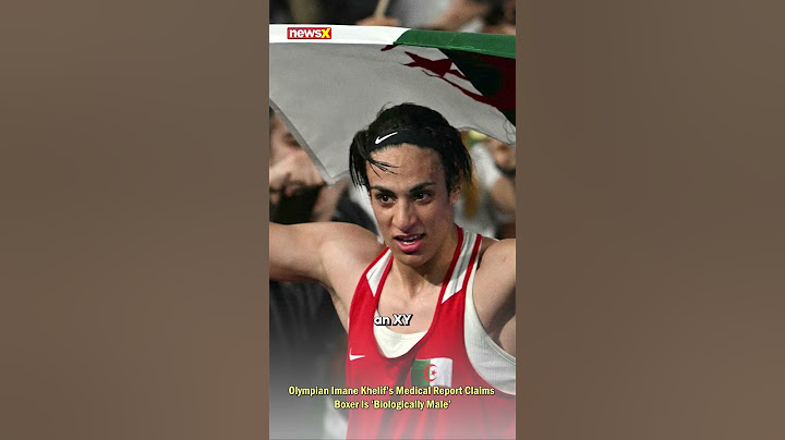 Medical Report Claims Olympian Imane Khelif Is 'Biologically Male' #imanekhelif #olympics #shorts
