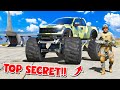 Stealing a TOP SECRET Military Monster Truck in GTA 5!!