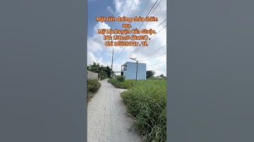 Bán gấp 150m2 (6x25) mặt tiền đường chùa thiên mụ xã Mỹ Lộc huyện Cần Giuộc. #batdongsan