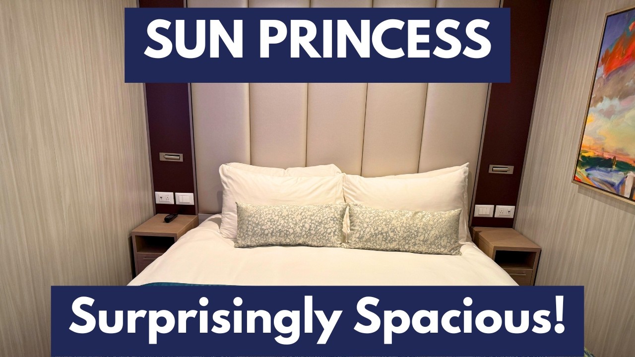 Sun Princess: Inside Cabin | Small Room, Big Surprises