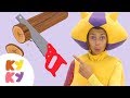 КУКУТИКИ Тук Тук Инструменты песенка для мальчишек про инструменты Funny Baby Song 